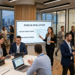 הדרכת מכירה - צוות המכירות מבצע הדרכה במכירות.