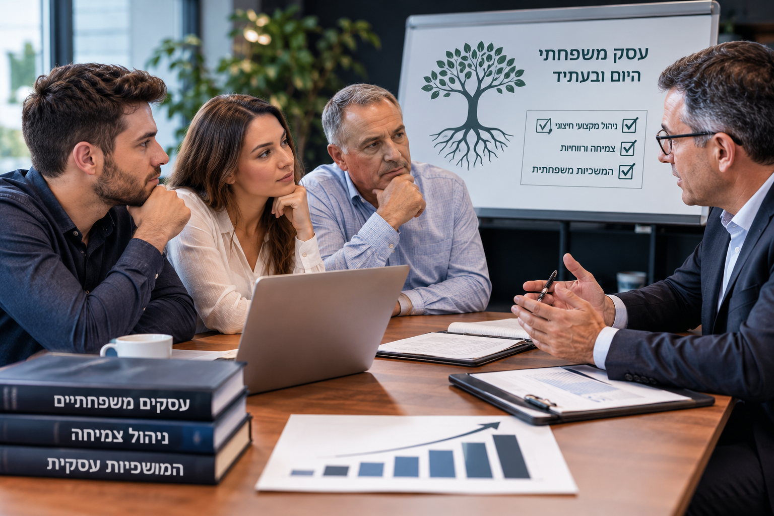 איך לרתום את בני המשפחה לשינוי בניהול העסק ?